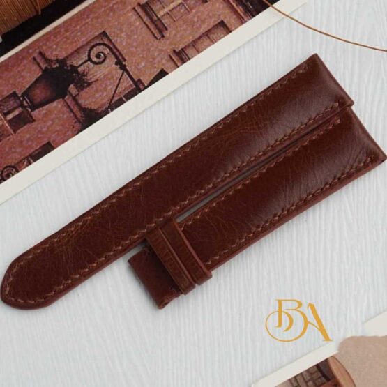 Full Grain Cow leather strap, Handmade Pull-up leather watch band SW251