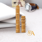 Premium Glossy Alligator watch strap with Quick release bars SW337 - Image 6