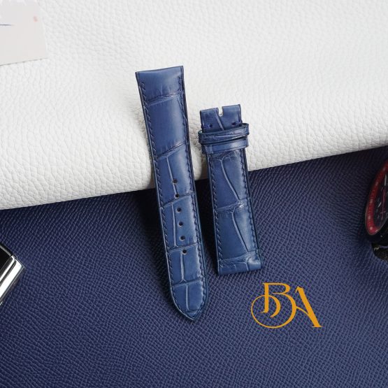 Quick release Alligator leather watch strap handcrafted SW342 - Image 6