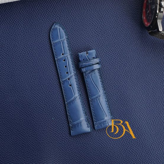 Quick release Alligator leather watch strap handcrafted SW342 - Image 7