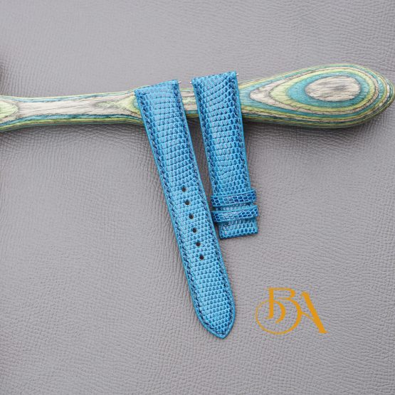 High Quality lizard leather watch strap with Quick release pins LWB342 - Image 2