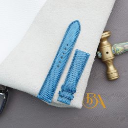 High Quality lizard leather watch strap with Quick release pins LWB342