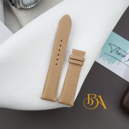 Quick release Beige Epsom Calf leather watch band ESW351